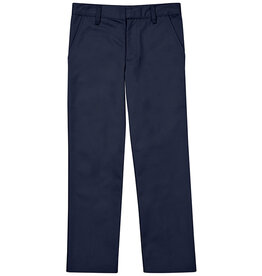 Classroom CR003X-Classrooms Men's Flat Front Pants-NAVY