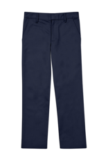 Classroom Classroom's Men's Inseam 32" Flat Front Pant- NAVY