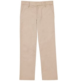 Classroom CR003S-Classroom Men's Flat Front Pants-KHAKI