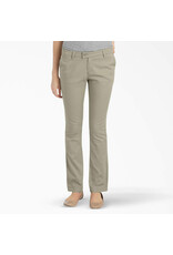 Dickies KP7719-Dickies JR Straight Leg Slim Fit Pants-KHAKI(1-15)