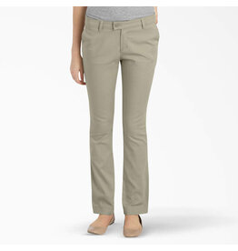 Dickies KP7719 -Junior Straight Leg Slim Fit Pants - KHAKI