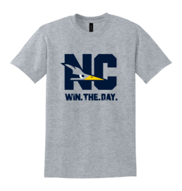 Hanes Nohl Canyon- Grey Cotton Tee