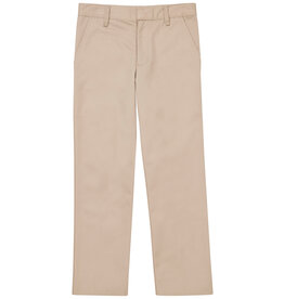 Classroom Classroom's Men's Inseam 32" Flat Front Pant- KHAKI