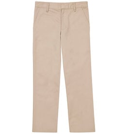Classroom CR003X-Classrooms Men's Flat Front Pants-KHAKI