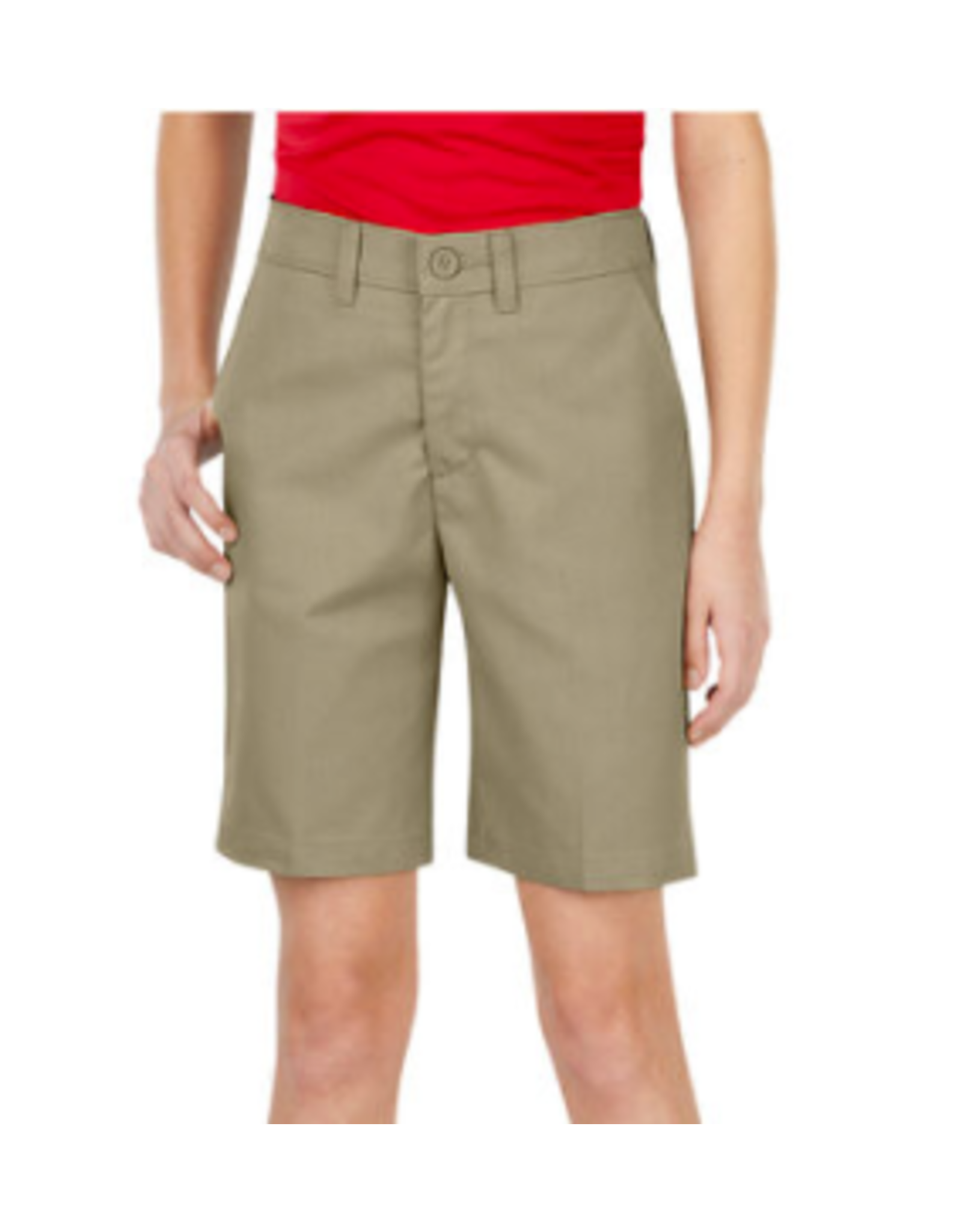 Dickies KR570-Girls' KHAKI Slim Fit Shorts