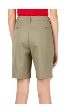 Dickies KR570 Dickies Girls' KHAKI Slim Fit Shorts Dickies KR570 Dickies Girls' KHAKI Slim Fit Shorts