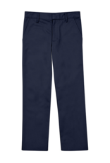 Classroom Classroom's Men's Inseam 32" Flat Front Pant- NAVY