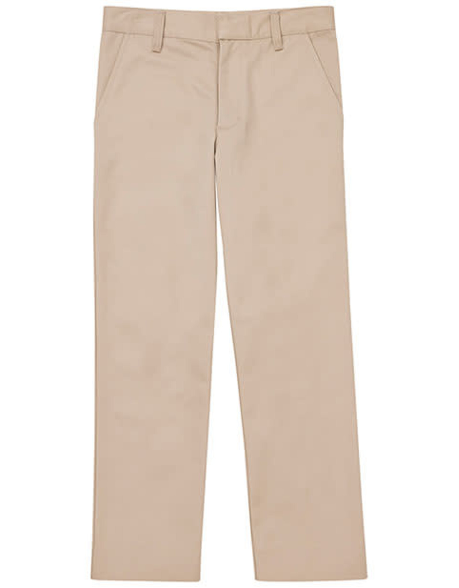 Classroom CR003H-Classroom Boys Husky Flat Front Pant-KHAKI(10H-20H)