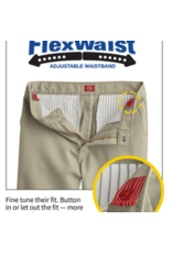 Dickies KP123 Dickies-Boys KHAKI Regular Flexwaist Flat Front Pant