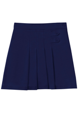 Classroom 55121AZ-Classroom Girls Pleated Tab Scooter-NAVY(4-6X)