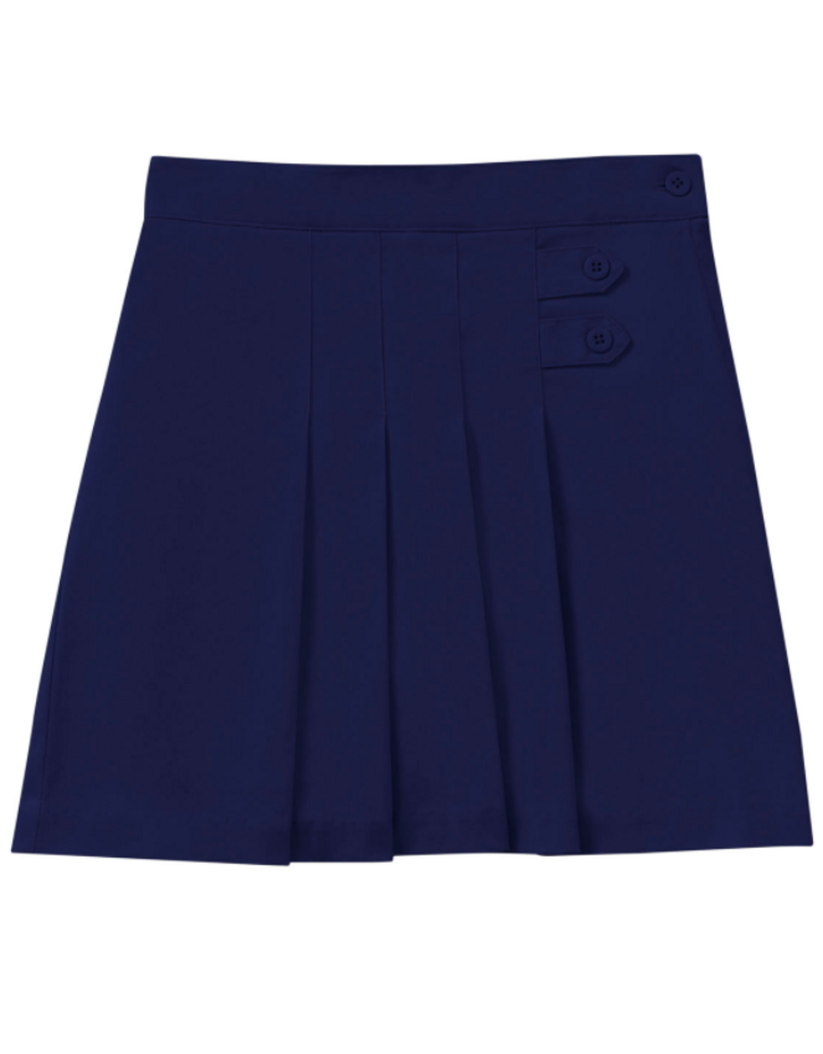 Classroom 55121AZ-Girls Pleated Tab Scooter-NAVY(4-6X)