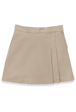 Classroom 55271A-Girls Stretch Double Pleated Scooter-KHAKI(4-6X)