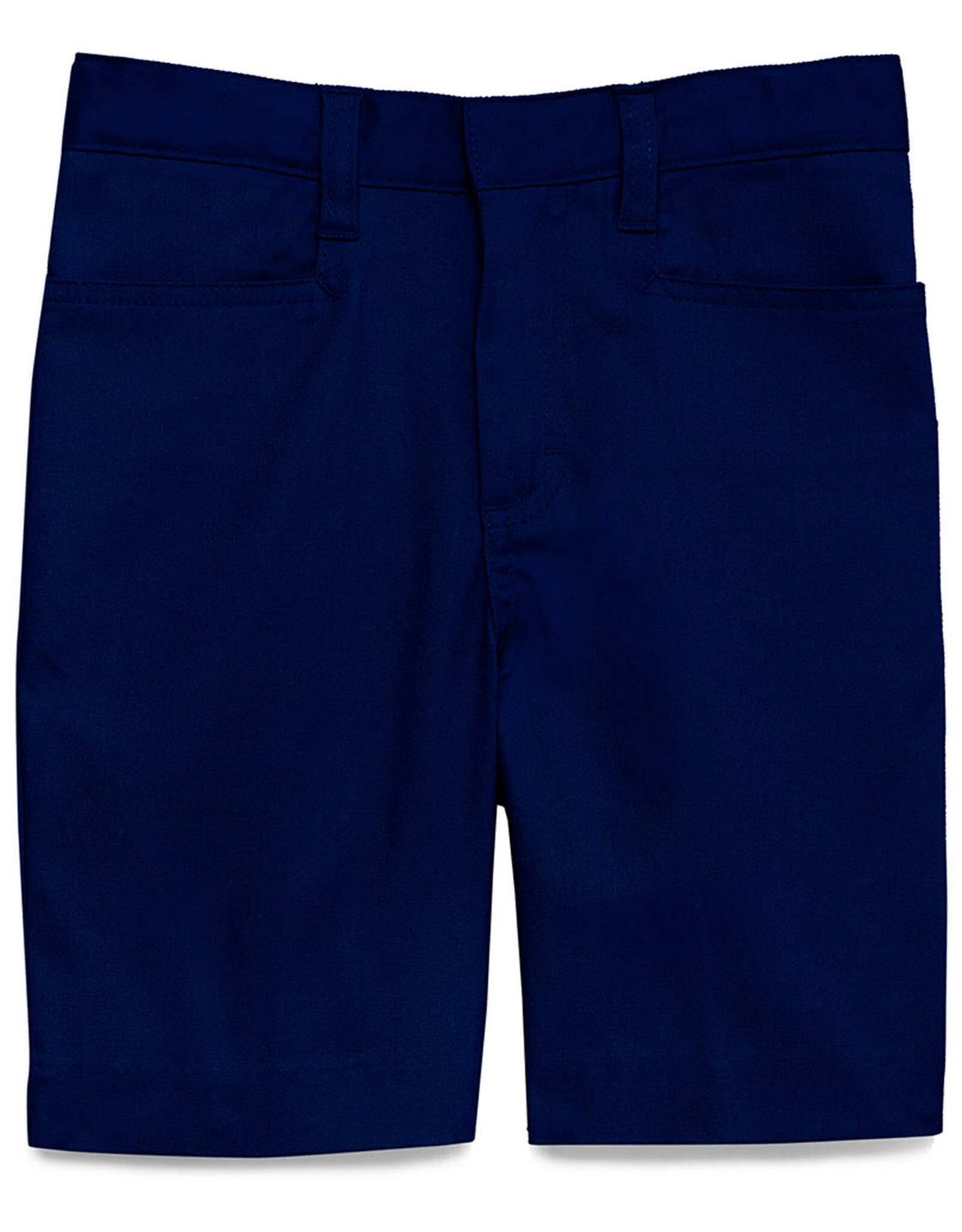 Classroom 52073AZ-Girls Husky Stretch Shorts-Dark Navy