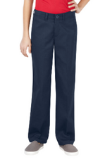 Dickies KP570-Dickies Girls Flat Front Pants-NAVY(4-7)