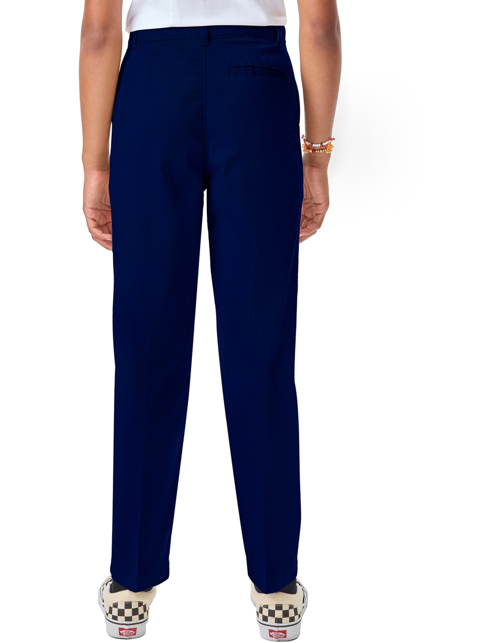 Classroom CR101X-Classroom Jr Flat Front Pants- NAVY(1/2-21/22)