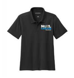 Port Authority Nohl Canyon Unisex BLACK UV Micro-Mesh Polo *NEW*