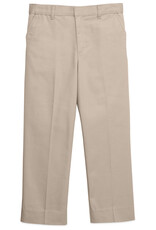 Classroom CR032Y-Classroom Boys Flat Front Pants-Khaki (8-16)