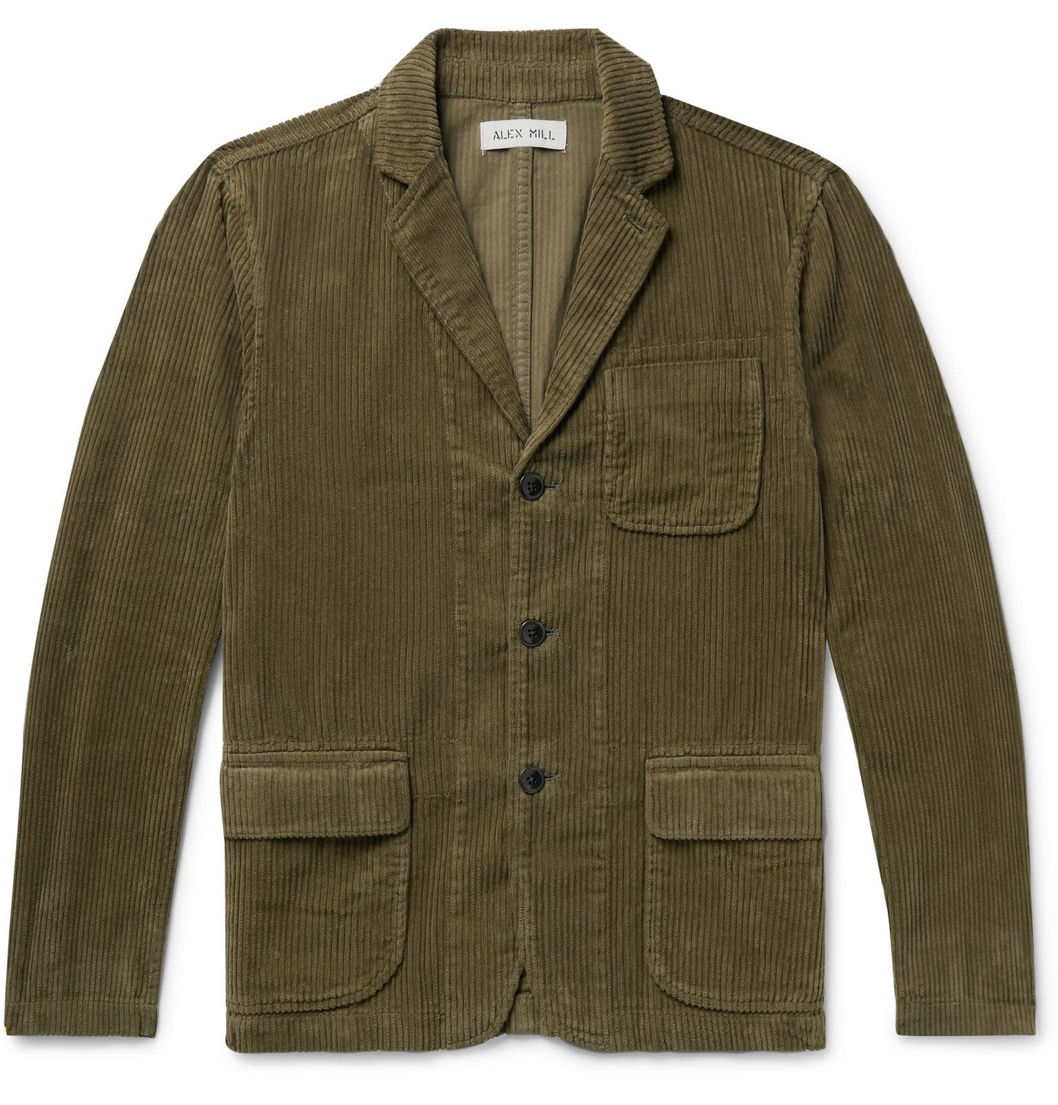 Alex Mill corduroy sack jacket - Blue One