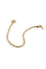 M.cohen M.Cohen cornerless Mini Bead Gold bracelet