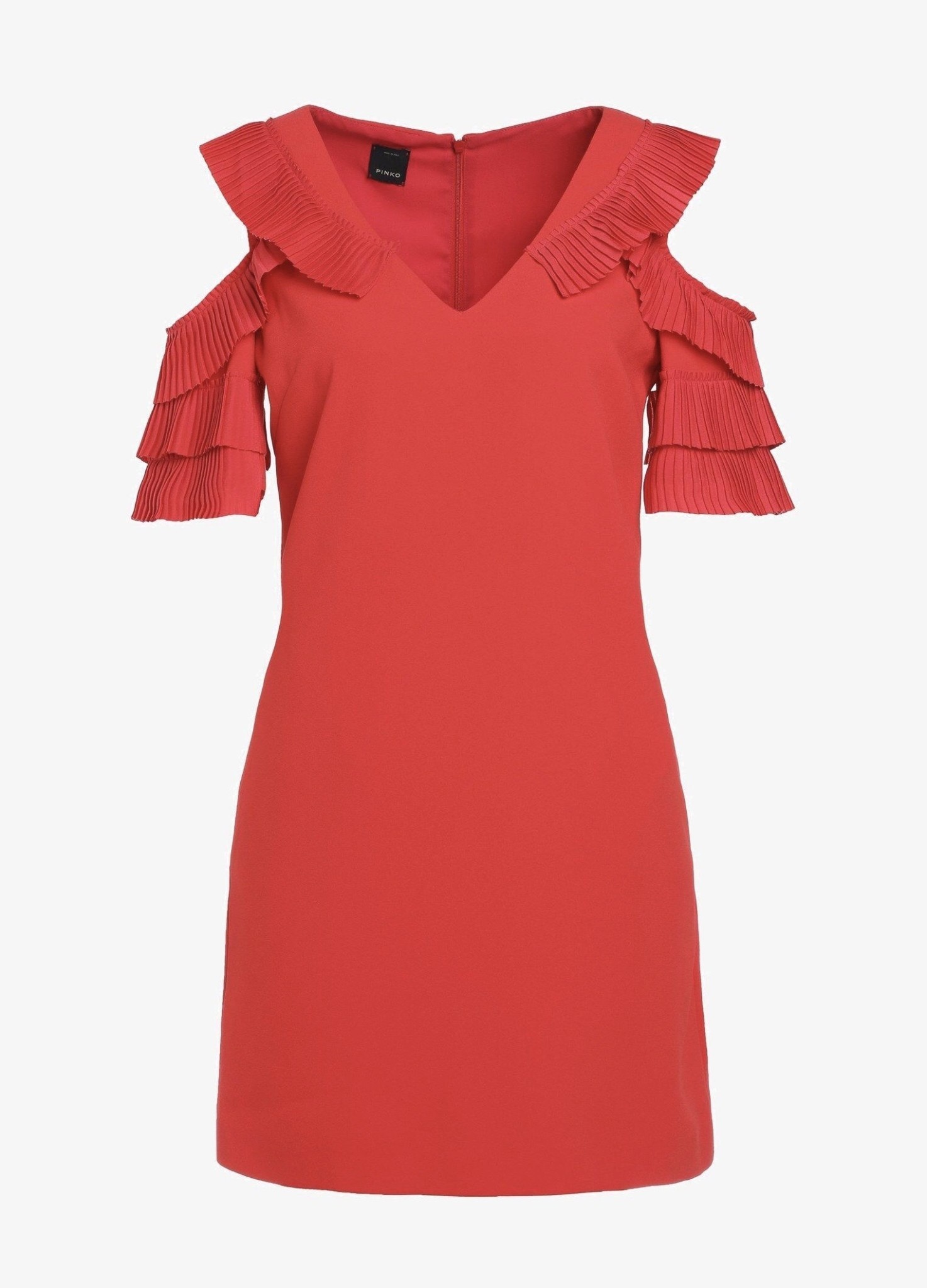 pinko red dress