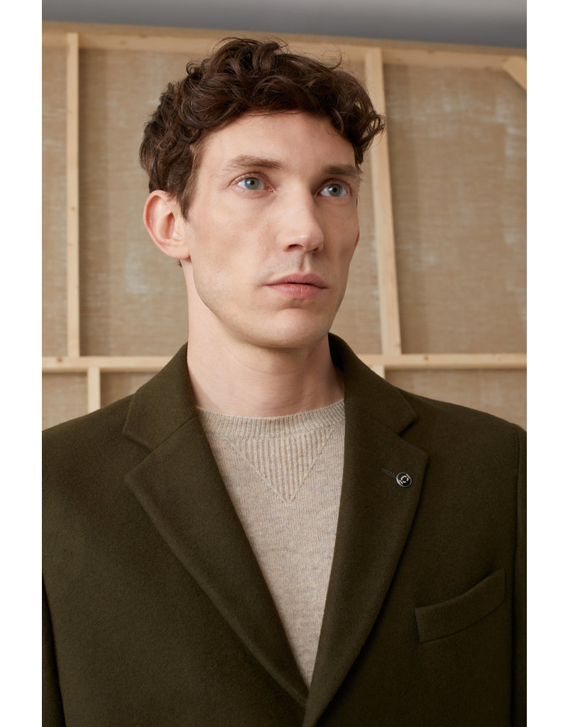 Closed Pea coat - Blue One