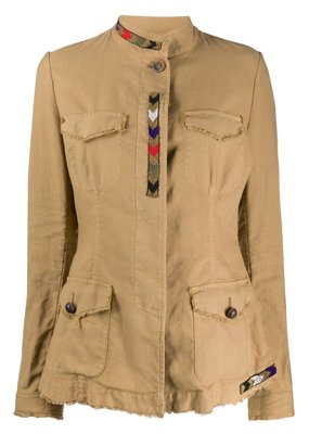 Bazar Deluxe Military Jacket with Beading