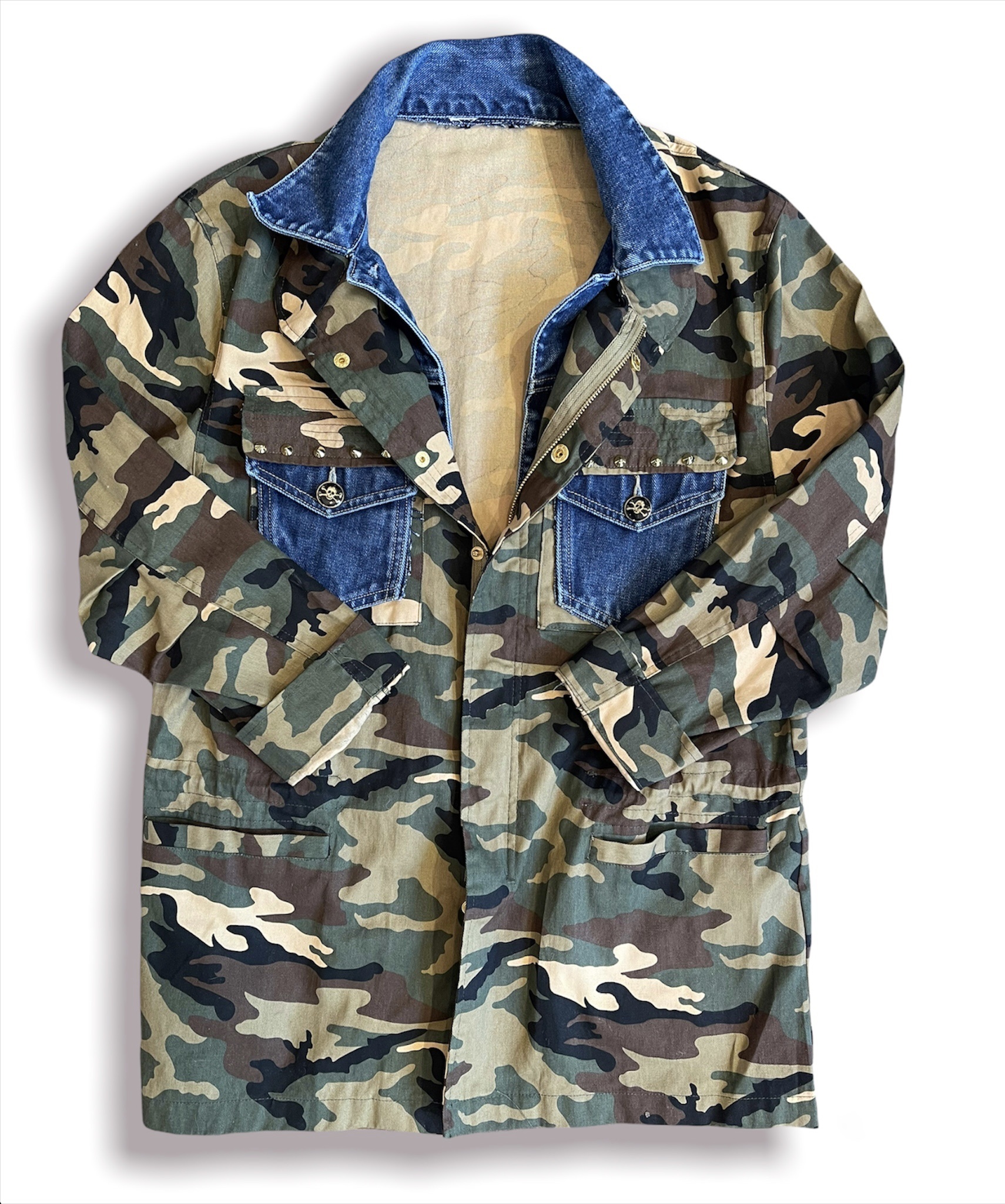 ThreadBare CampCamo Fall21 Army Jacket 