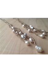 Mela Mela White Baroque Pearls Necklace
