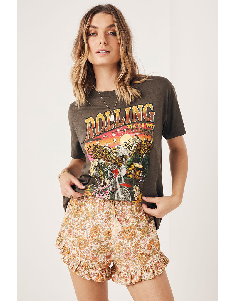 Spell And The Gypsy Spell Rolling Vally Biker Tee