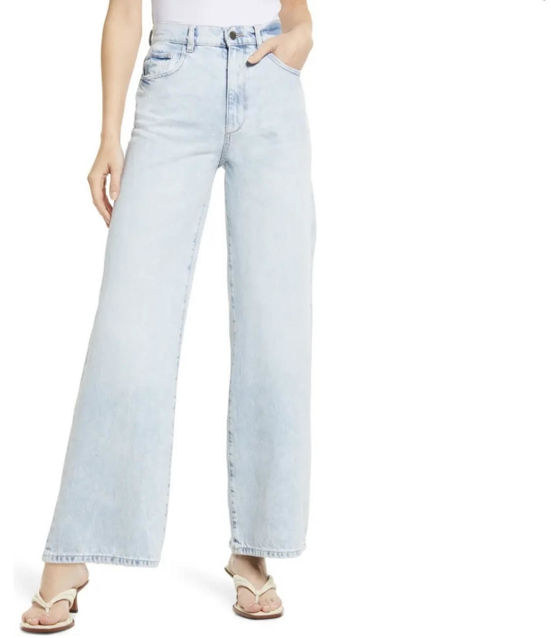 DL1961 Hepburn Wide Leg Vintage - Blue One
