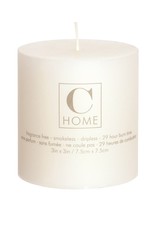 3x3 Pillar Candle in Ivory