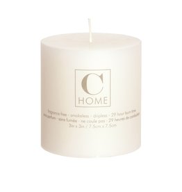 3x3 Pillar Candle in Ivory