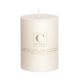 3x4 Pillar Candle in Ivory