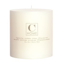 4x4 Pillar Candle in Ivory