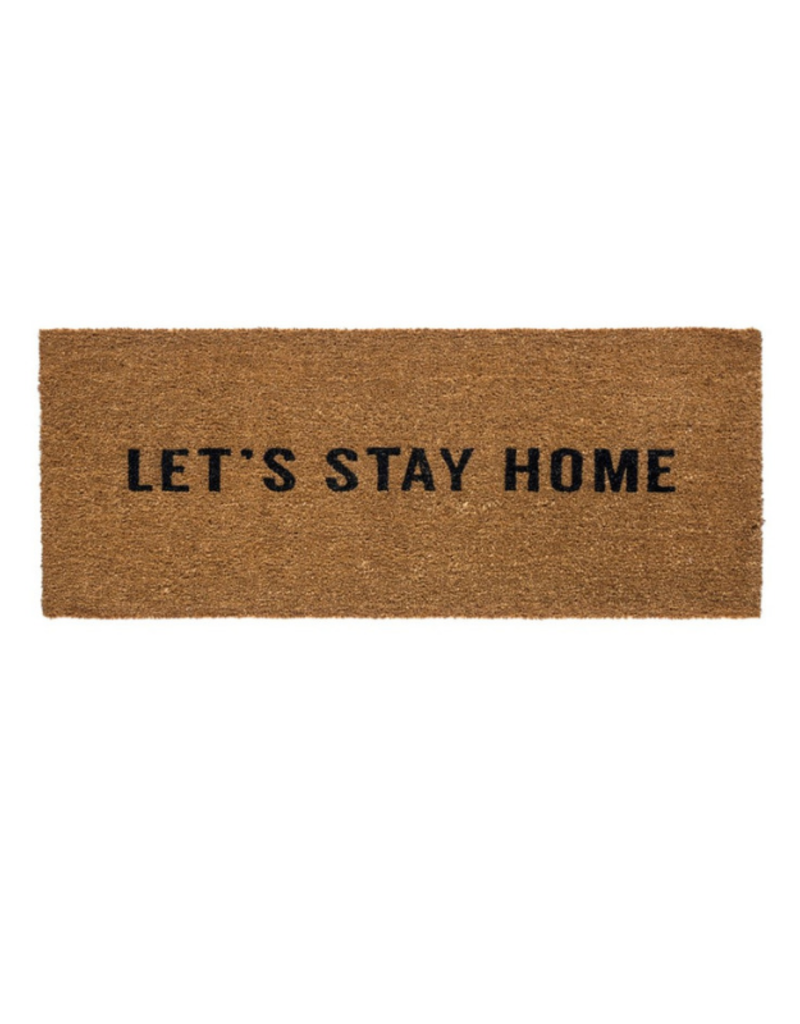 Let S Stay Home Doormat