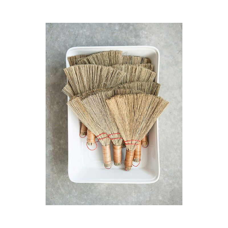 Whisk Handheld Broom W/Bamboo Handle 8.25"L The Art of Home