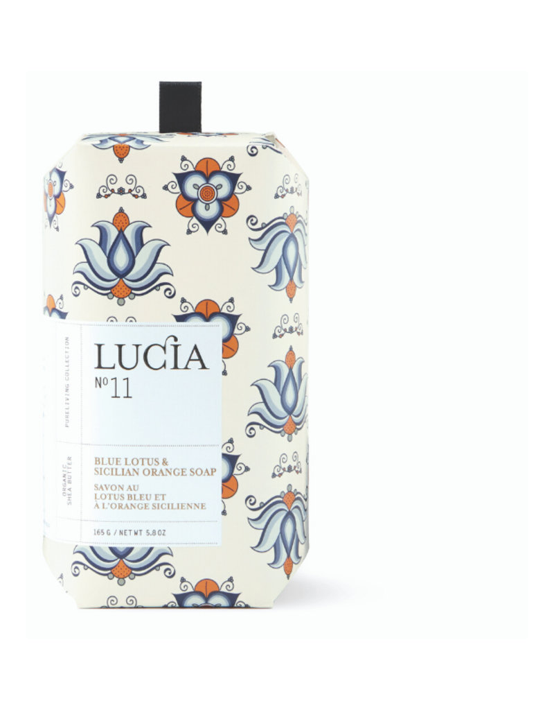 Lucia Lucia Bar Soap Blue Lotus & Sicilian Orange