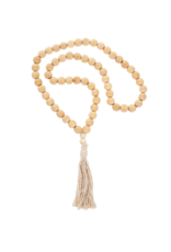 Indaba Trading Tassel Blessing Beads in Natural