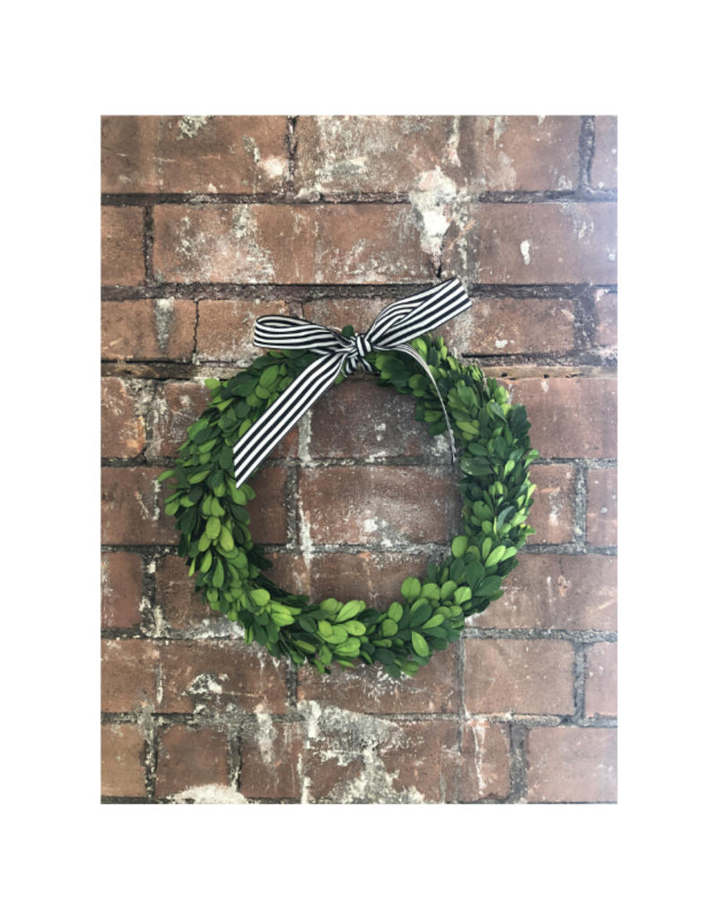 Mini Round Boxwood Wreath