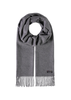 v. Fraas Solid Cashmink Scarf in Mid Grey by Fraas