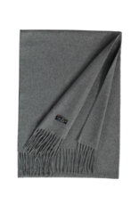 v. Fraas Solid Cashmink Scarf in Mid Grey by Fraas