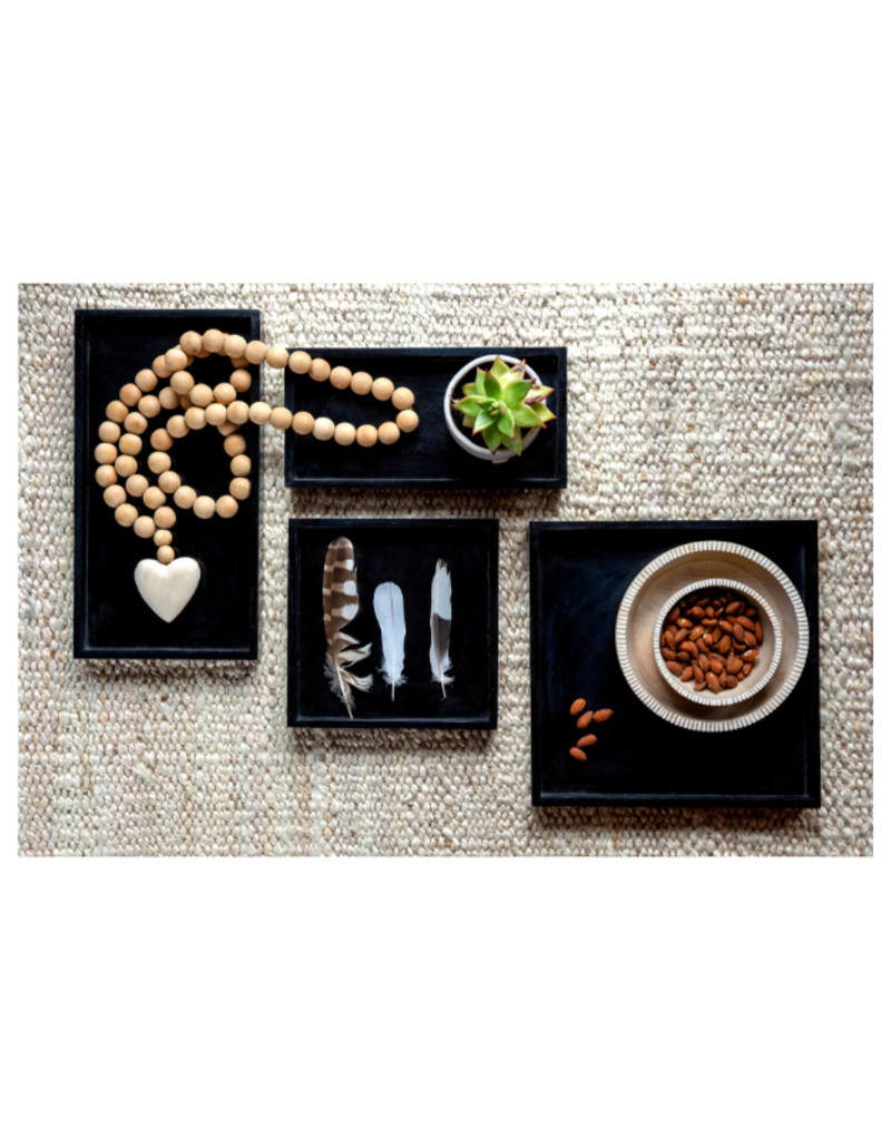 Indaba Trading Large Wooden Heart Prayer Beads