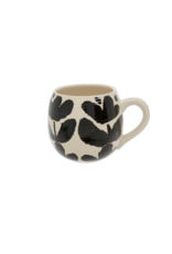 Indaba Trading Bold Blooms Mug with Vertical Leaves