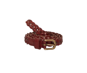 ICHI LAST ONE - Silla Braided Belt Russet Brown by ICHI