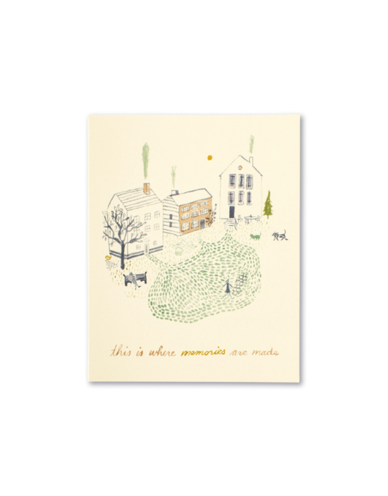 This Is Where Memories Are Made - New Home Card