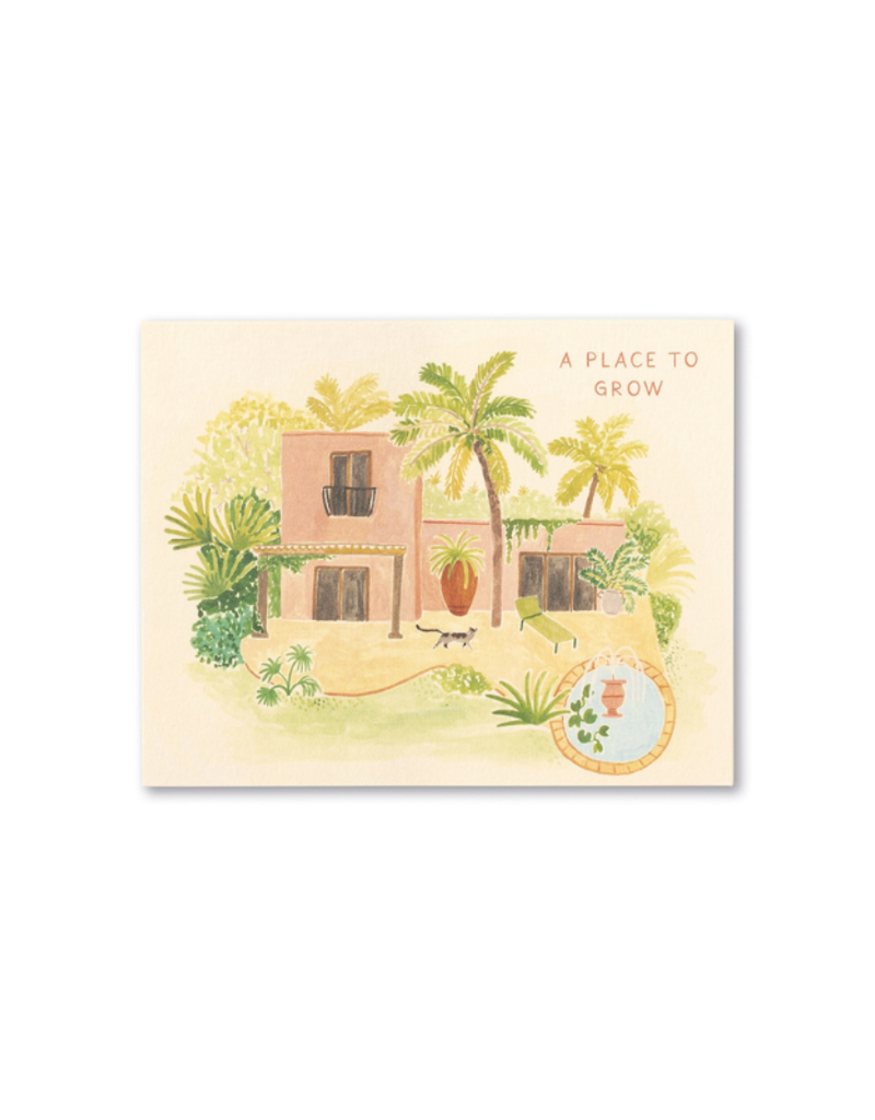 A Place To Grow - New Home Card