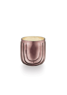 Illume Pink Pine Pressed Glass Candle