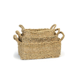 Bacon Basketware Ltd Rectangular Seagrass Baskets