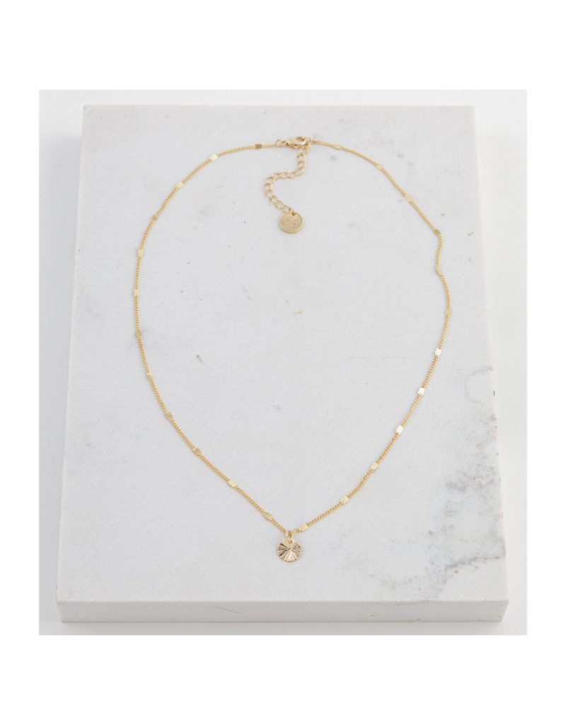 Lover's Tempo Everly Circle Necklace in Gold-Plated by Lover's Tempo