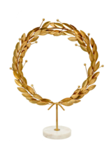 Indaba Trading Grecian Wreath On Stand